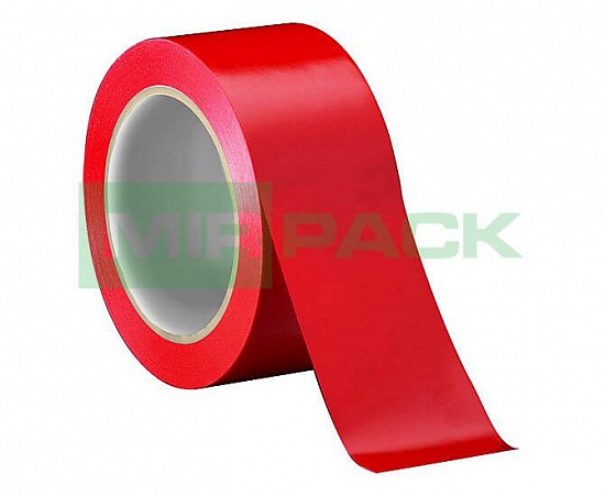 Скотч упаковочный красный 50 мм 66 м 45 мкм - Вид 1