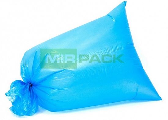 Мешки для мусора 120 л, 25 мкм, ПСД, синие, в рулоне 50 шт, 70х110 см, Professional - Вид 2