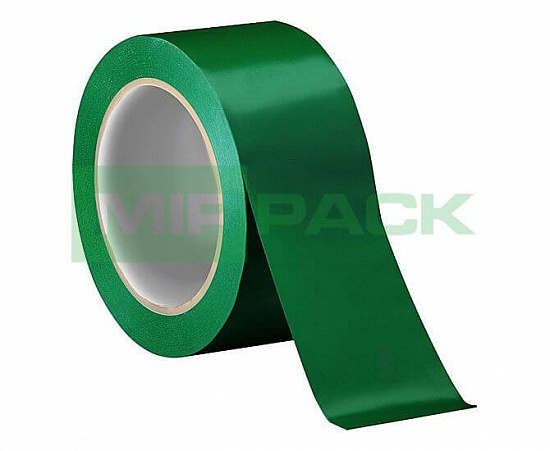 Скотч упаковочный зеленый 48 мм 120 м 45 мкм - Вид 1