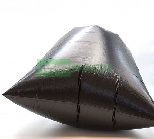 Мешки для мусора 60 л с завязками, 35 мкм, 20 шт. ПСД, 3 слоя, особопрочные, черные - Вид 4