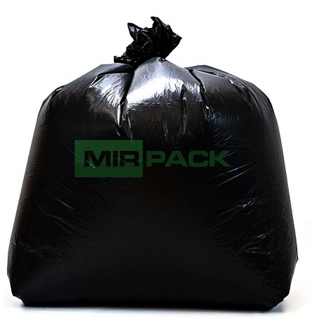 Мешки мусорные 480 л, 80 мкм, ПВД 120х160, с фальцами в пачках - Вид 1