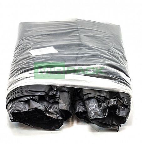 Мешки для мусора 180 литров, 45 мкм, черные в пачках 100 шт - Вид 4